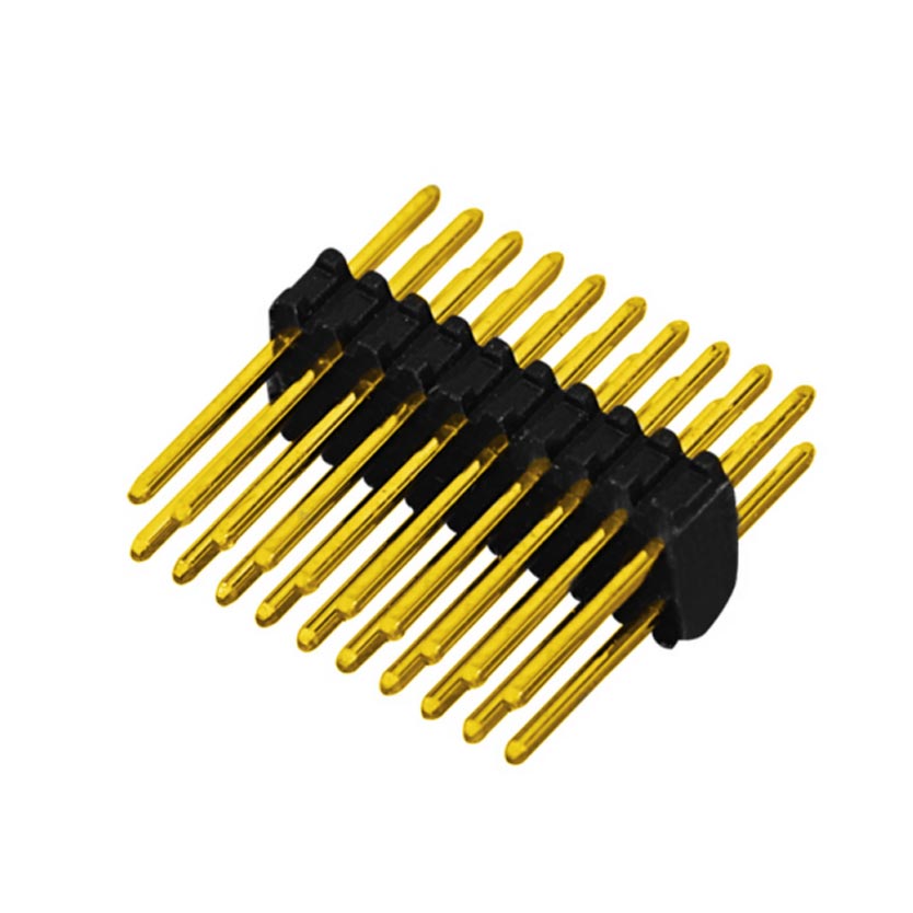 0.8mm Pin Header H=1.38mm Double Row Straight Type 