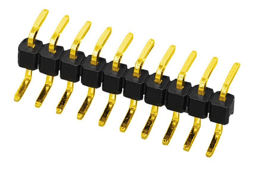 PH2.54mm Pin Header Single Row Single Body Z Type Board to Board Connector Pin Connector