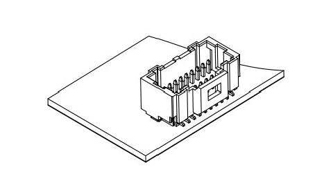 WB100B-3(SHD)Connector 1.0mm Pitch 